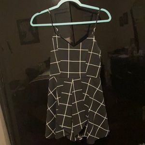 Black and white dress size small